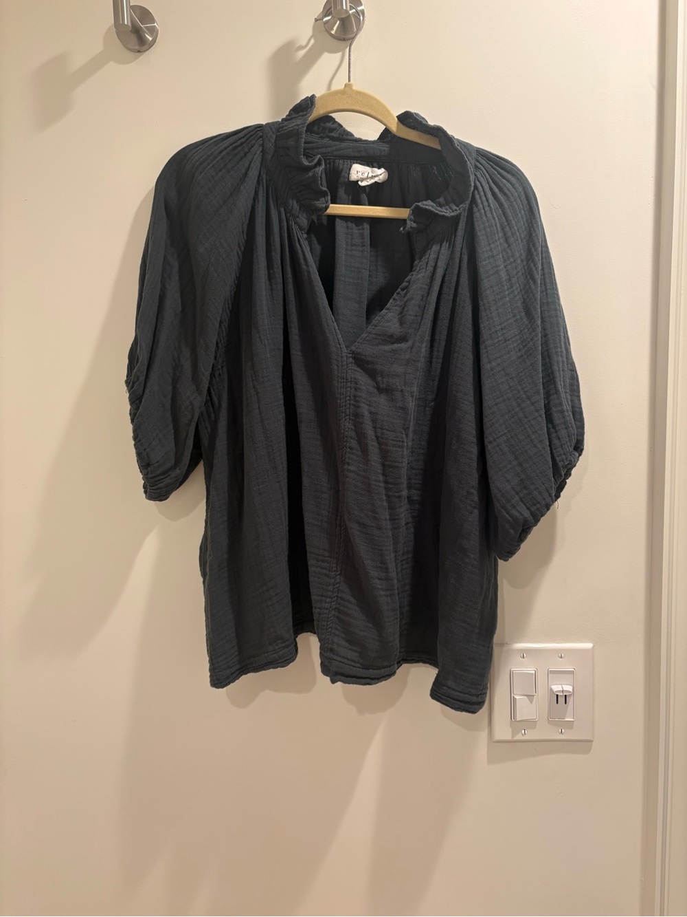 Velvet by Graham & Spencer Gauze Flowy Top